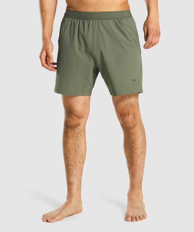 Bermudas Gymshark Studio Hombre Verdes | bsWFnswMkx1