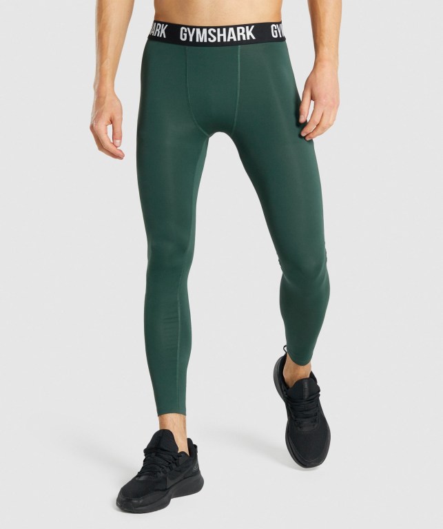 Pantalones Jogger Gymshark Element Baselayer Hombre Verdes Oscuro | dWa96ZANx9o