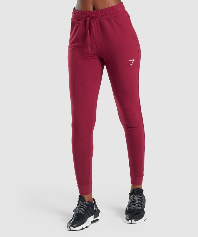 Pantalones Jogger Gymshark Pippa Entrenamiento Mujer Vino | 3TDObMEY8lQ