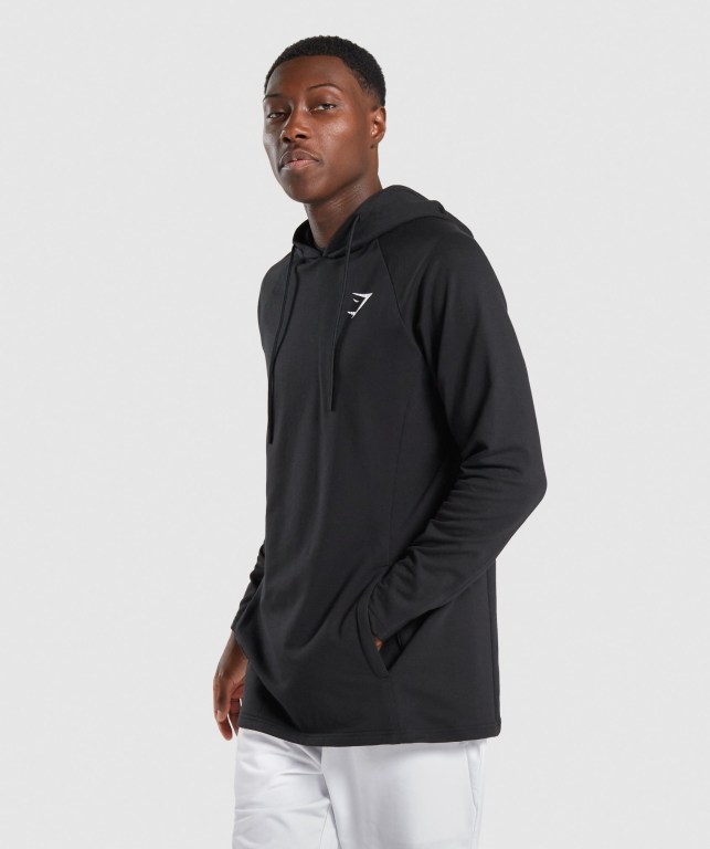 Sudadera Con Capucha Gymshark Critical Hombre Negros | GOw3zm9i4Nm