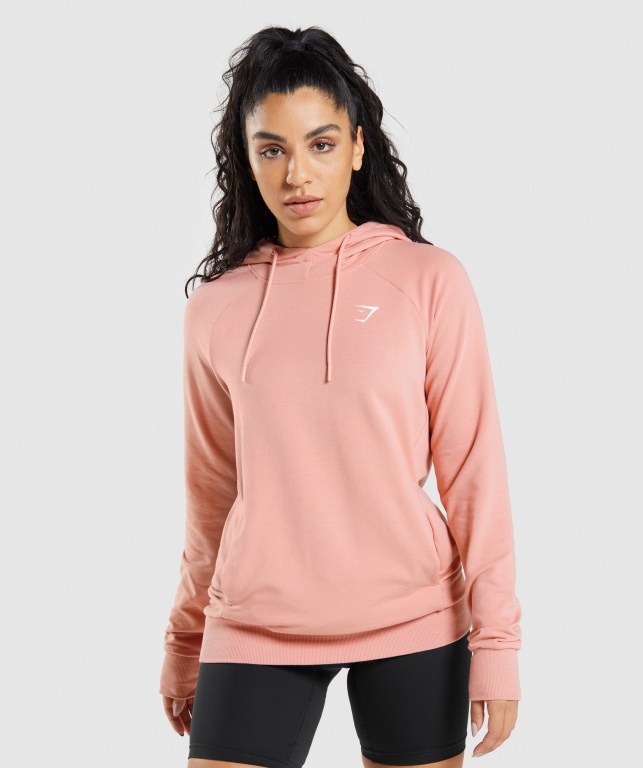 Sudadera Con Capucha Gymshark Entrenamiento Mujer Rosas | ICYaHrysIHv